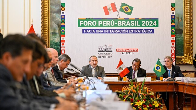 Palabras del señor ministro de Relaciones Exteriores con ocasión del Foro Perú-Brasil 2024