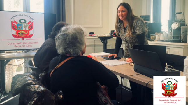Acercan servicios consulares a la comunidad peruana en la región de la Occitania