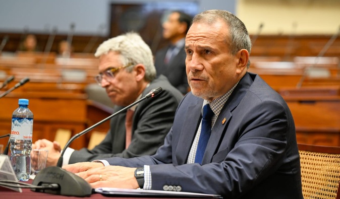 Presentación del canciller Elmer Schialer ante la Comisión de Relaciones Exteriores del Congreso de la República