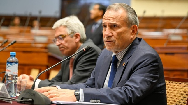 Presentación del canciller Elmer Schialer ante la Comisión de Relaciones Exteriores del Congreso de la República