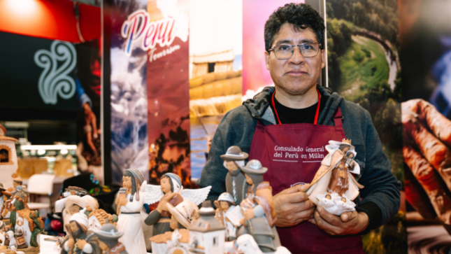 El Perú promueve sabores y texturas de nuestro país en la feria internacional de artesanía en Milán