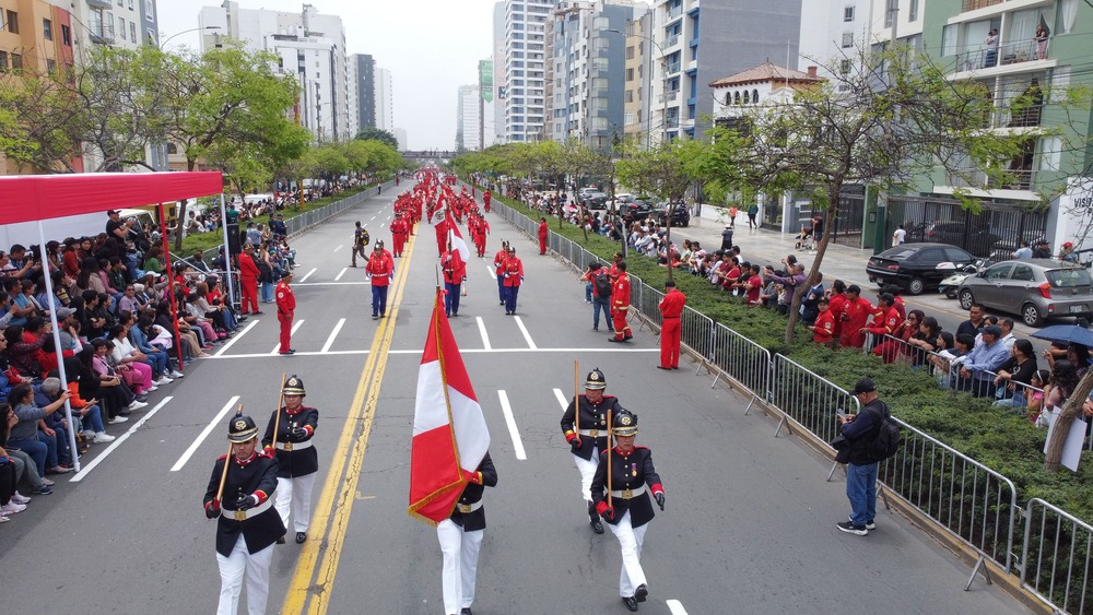 CGBVP celebra su 164º aniversario con un desfile histórico