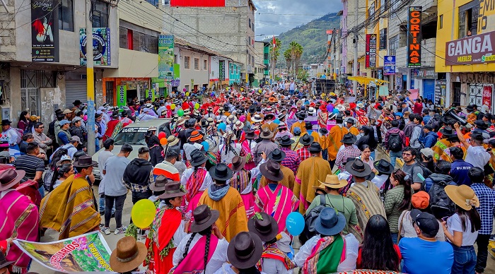 Multitudinaria manifestación de apoyo y solidaridad para la construcción del megaproyecto del hospital Guillermo Díaz de la Vega nivel iii-1