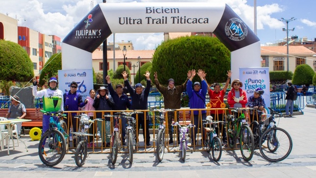 Puno celebra la evolución de las bicicletas con exitosa exhibición