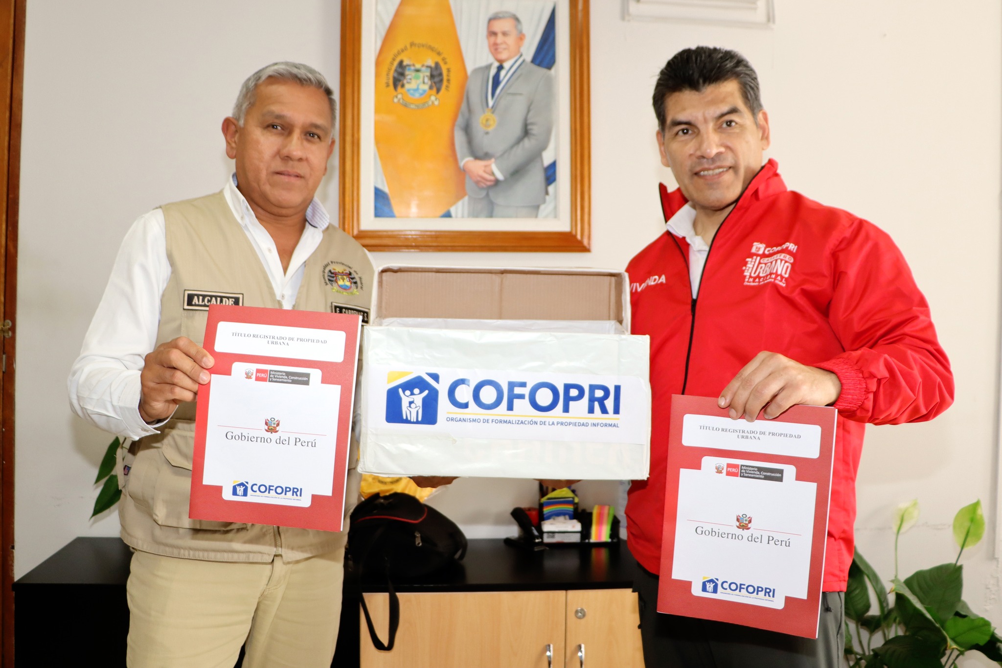 Municipalidad Provincial de Huaral y COFOPRI entregar谩n m谩s de 1000 t铆tulos de propiedad
