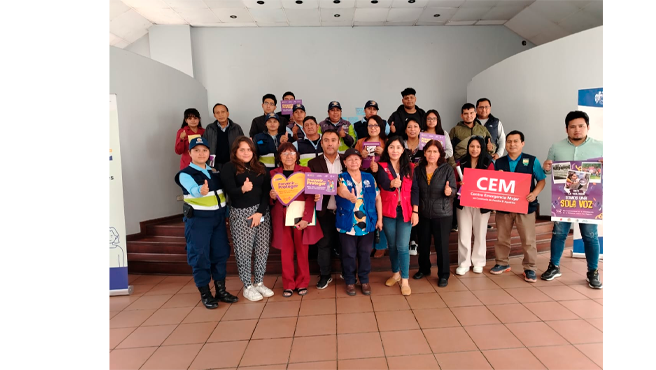Jornada de Trabajo dirigido a trabajadores y funcionarios de la Municipalidad de El Agustino