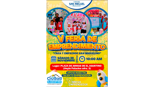 ๐ ๐
eria del Emprendimiento Escolar San Miguelino