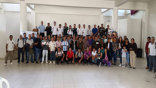 Alcalde del Distrito de Omia Lidera Reunión con MINAGRI y Comunidades para Avanzar en Titulación de Predios Rurales