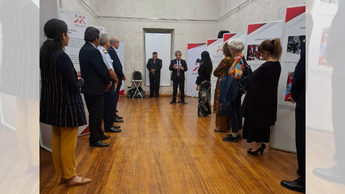 Inauguran en Arequipa exposición fotográfica y documental sobre la histórica relación entre el Perú y Suiza