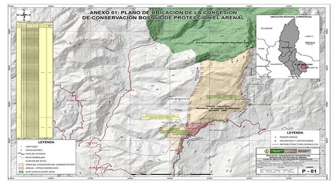 Dirección Ejecutiva de Bosques y Fauna Silvestre, Aprueba Concesión de Conservación de Bosques en Rodríguez de Mendoza.