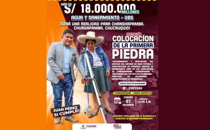 ¡Agua y saneamiento para nuestras comunidades!