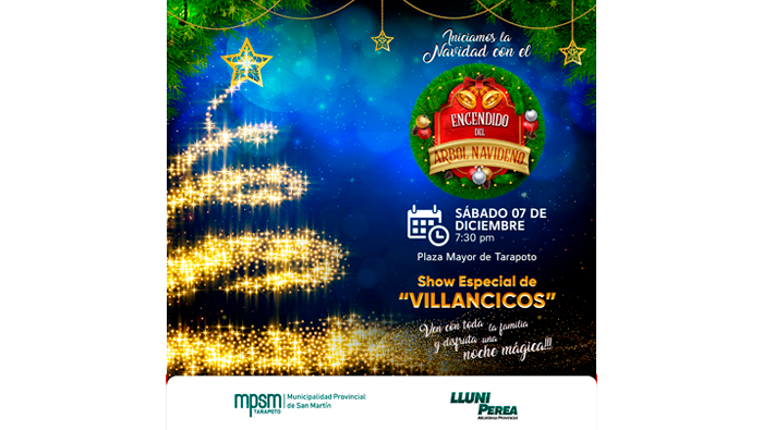 Celebremos la magia de la navidad juntos con nuestro "Encendido del Γrbol NavideΓ±o".