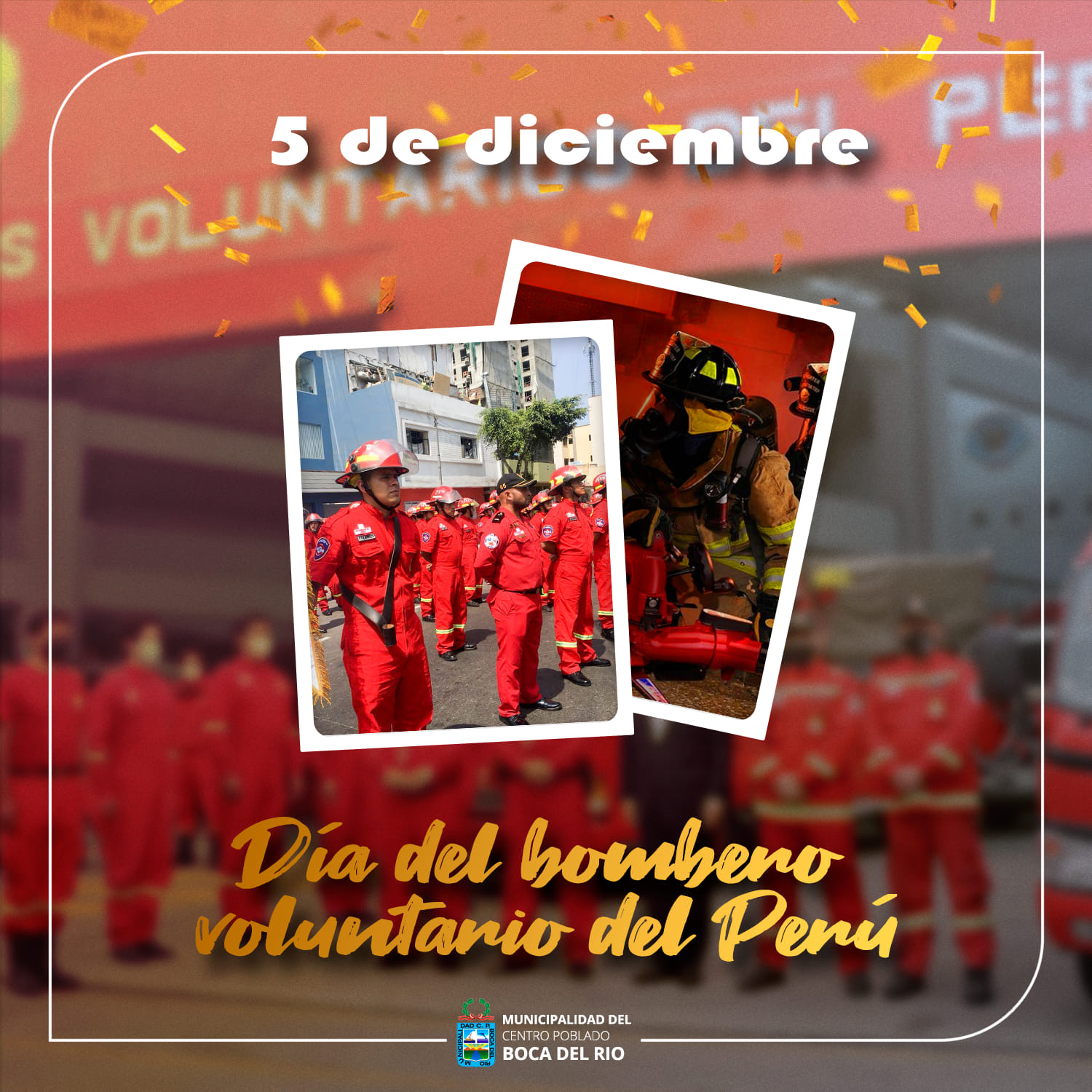 imagen de felicitacion a los bomberos voluntarios  por su dia