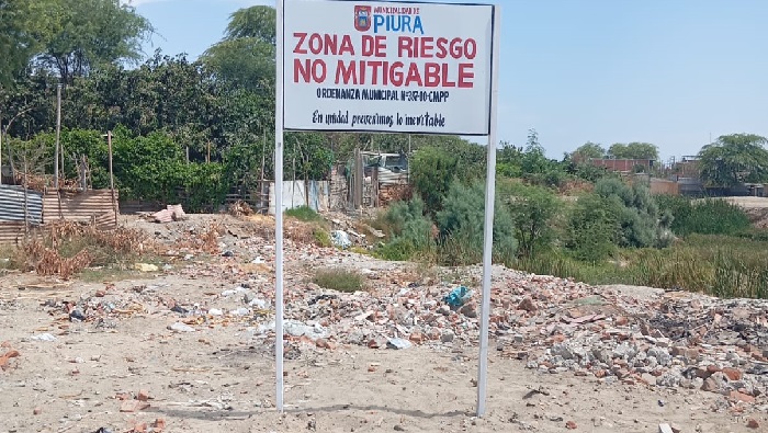 Zonas de riesgo no mitigable
