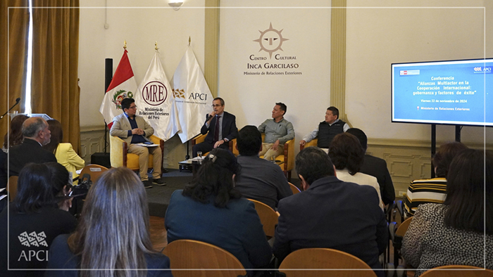 APCI organiza conferencia para promover las alianzas multiactor en la cooperación internacional 