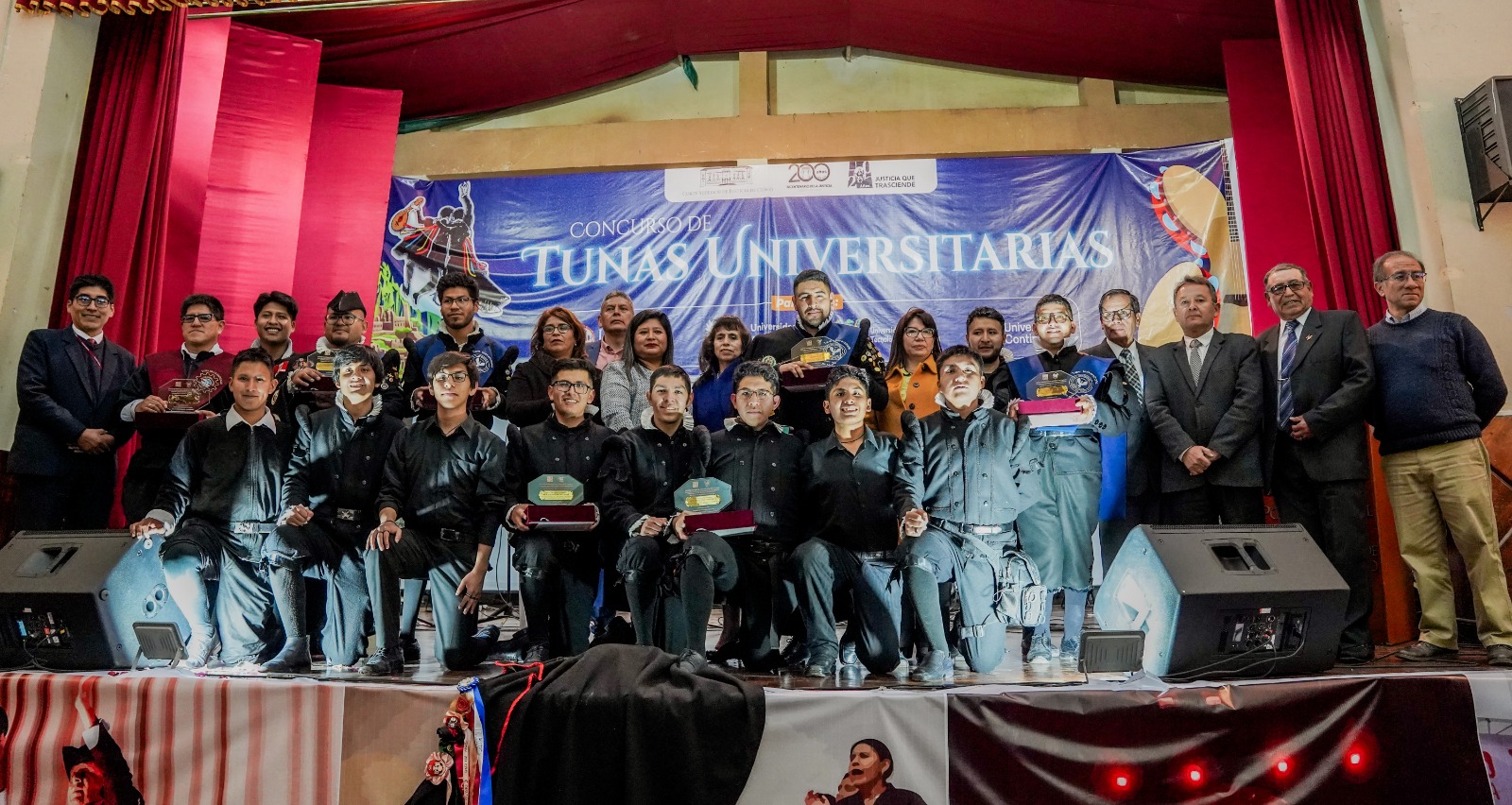 Cultura y Tradición se fusionan en el "Festival de Tunas" por el Bicentenario de la Corte Superior de Justicia de Cusco