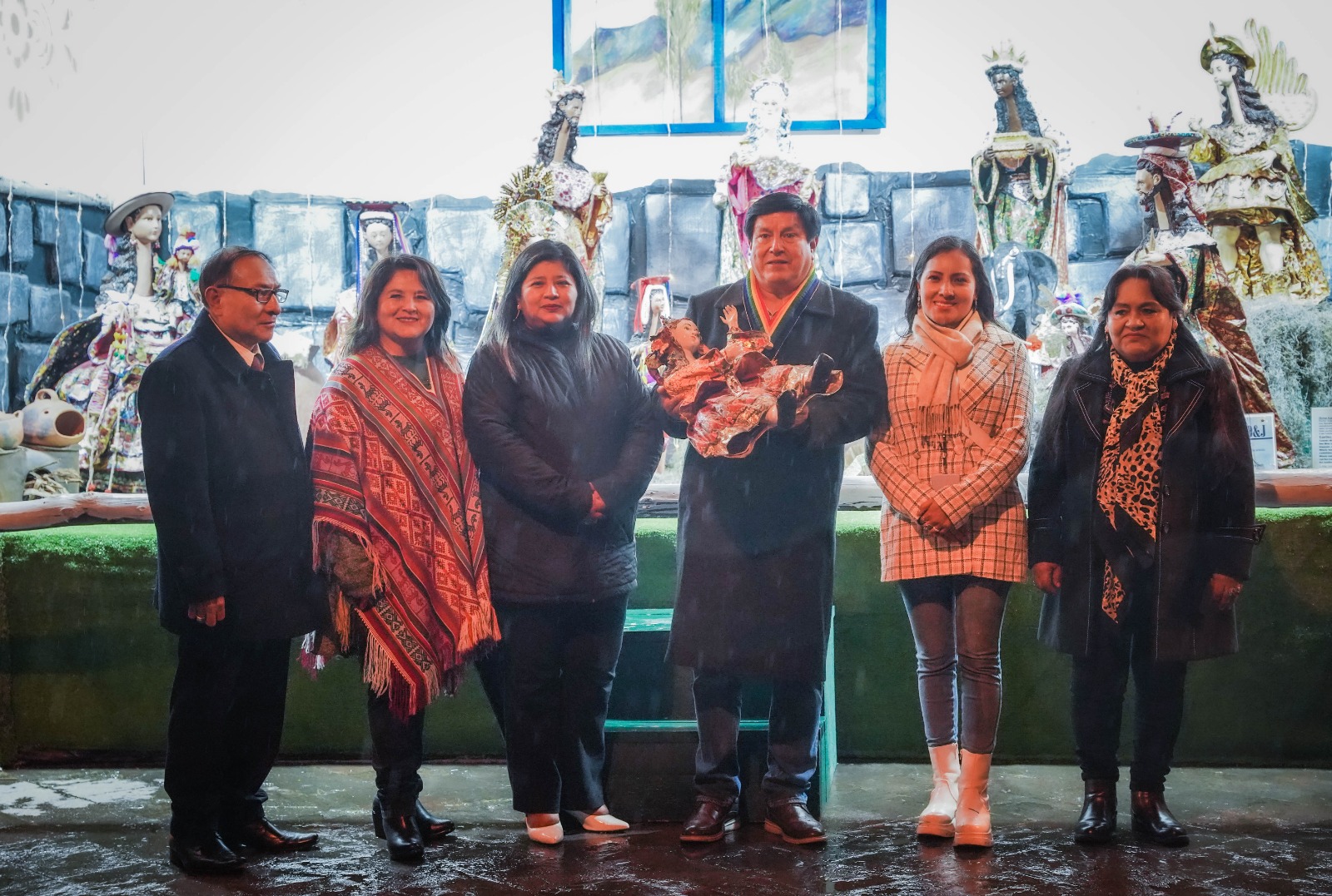 Corte Superior de Justicia de Cusco presente en el inicio de la navidad cusqueña 2024