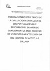 Vista preliminar de documento RESULTADOS DE EVALUACIÓN CURRICULAR
