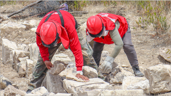 Inspección de la actividad de Llamkasun Perú, en la comunidad de La Vega