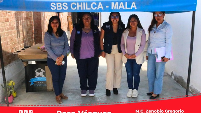 Equipo técnico de Salud Mental de la RIS Chilca Mala supervisa el funcionamiento de los servicios del Hogar Protegido "Esperanza de Vida"