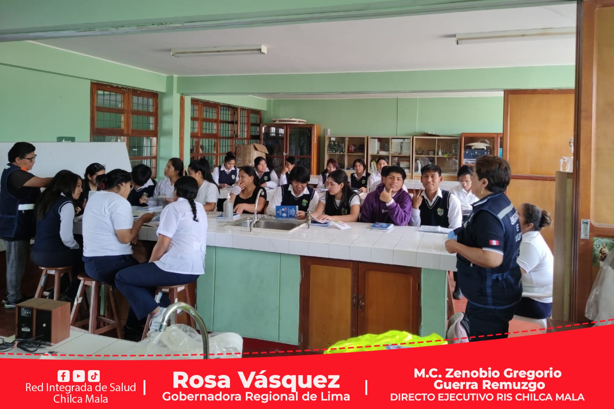 RIS Chilca Mala realiza actividad de Organización y Entretenimiento de Brigadistas Comunitarias