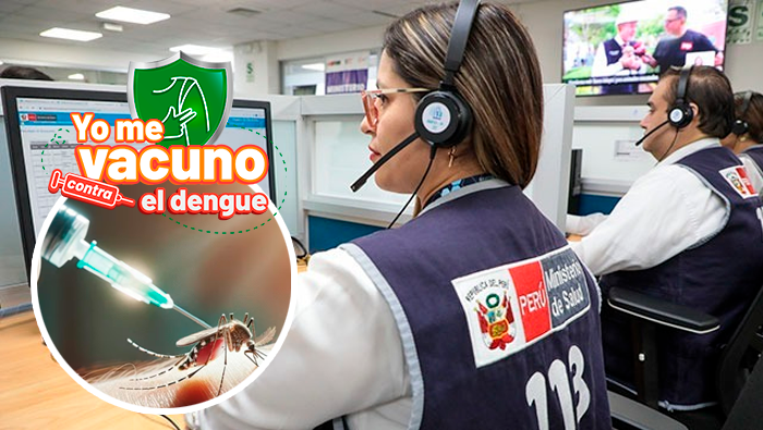 La vacuna contra el Dengue ya está en el Perú y se aplicará inicialmente a niños, niñas y adolescentes entre 10 a 16 años de edad en los establecimientos de salud asignados en la región.