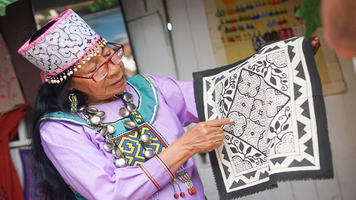 Mincul: jornada intercultural acercó a ciudadanía el arte kené, legado ancestral del pueblo indígena u originario Shipibo-Konibo