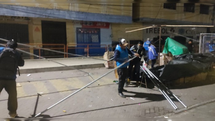 Liberan espacios públicos