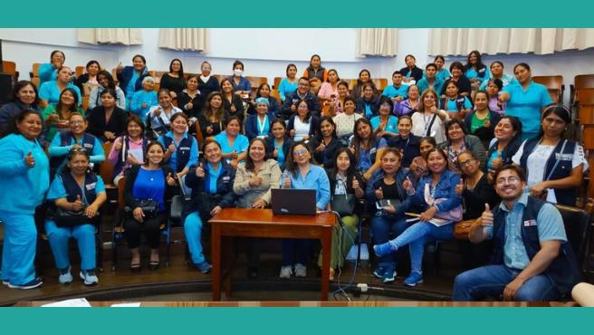 Minsa capacitó a más de 120 profesionales de enfermería en el cuidado de la salud mental de gestantes y madres de niños menores de 5 años