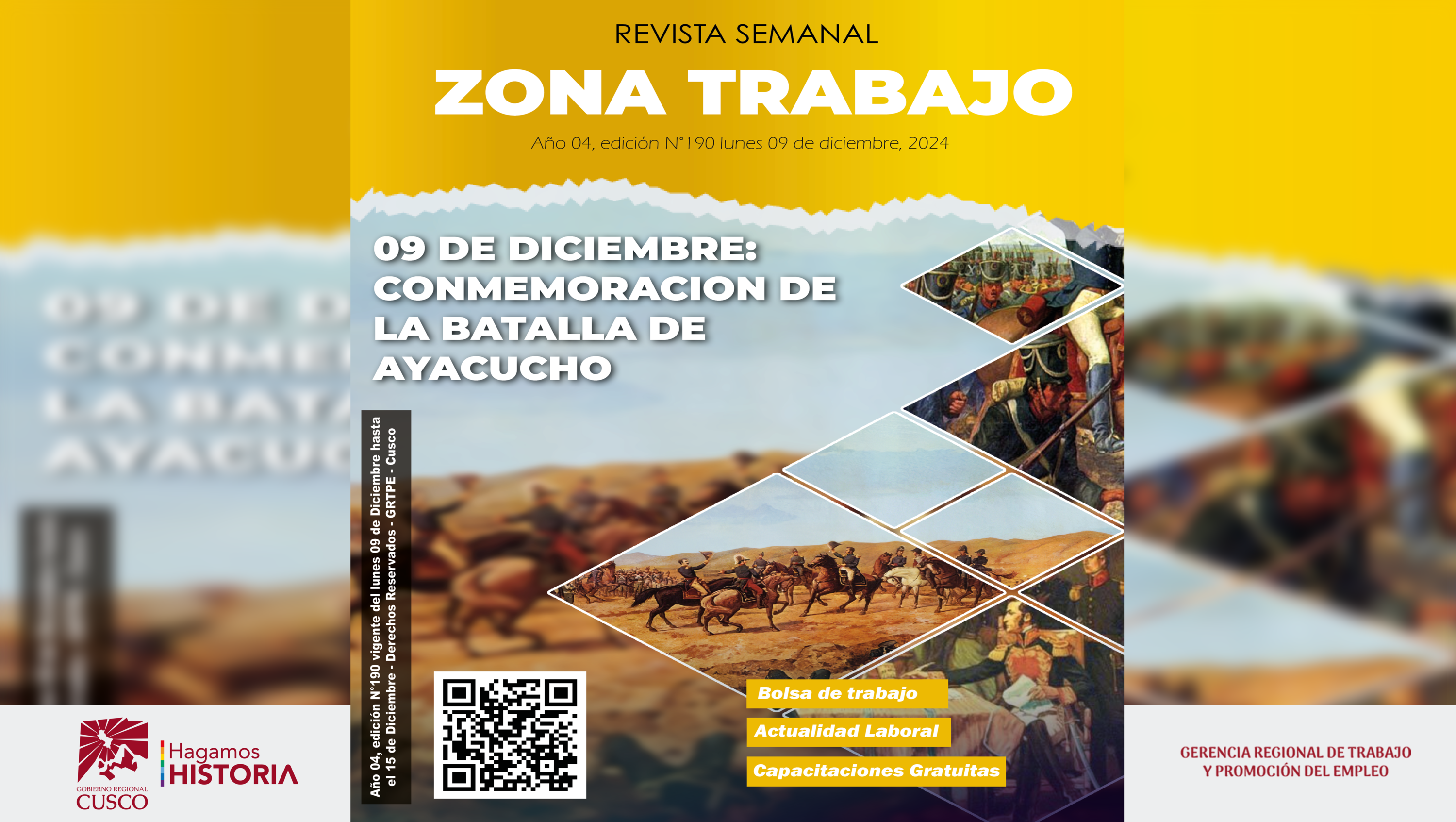 Revista de Empleo ZONA TRABAJO CUSCO Edición N°190