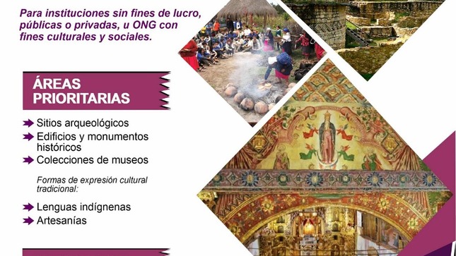 💯Convocatoria Fondo De La Embajadora 2025 Para La Preservación Del Patrimonio Cultural.