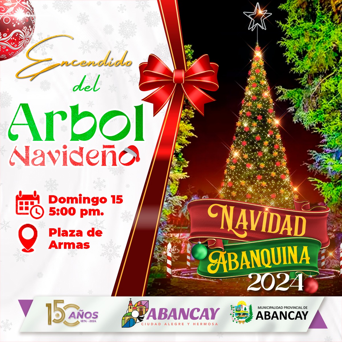 💯¡La Magia De La Navidad Llega A Abancay!