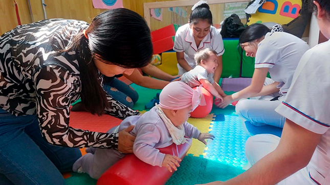 Consultorio de Atención Temprana del Centro de Salud Atusparia promueve el desarrollo infantil integral