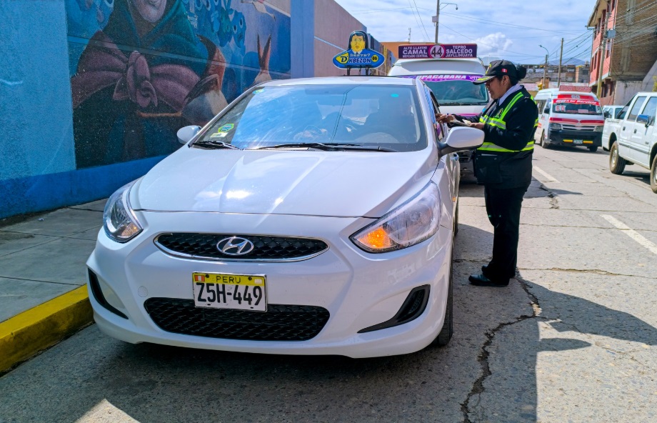 La Gerencia de Transporte realizó operativo inopinado al transporte público