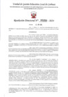 Vista preliminar de documento R.D. 1010 - APROBAR II CONGRESO ESTUDIANTES LIDERES DE CHZ 2024 BULLYING
