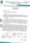 Vista preliminar de documento RESOLUCIÓN DE ALCALDÍA QUE RESUELVE DETERMINAR QUE LA GERENCIA DE SERVICIOS MUNICIPALES Y SOCIALES DE MDP OTORGA LA CONFORMIDAD POR EL SUMNISITRO DE BIENES ALIMENTARIOS PARA EL PROGRAMA VASO DE LECHE