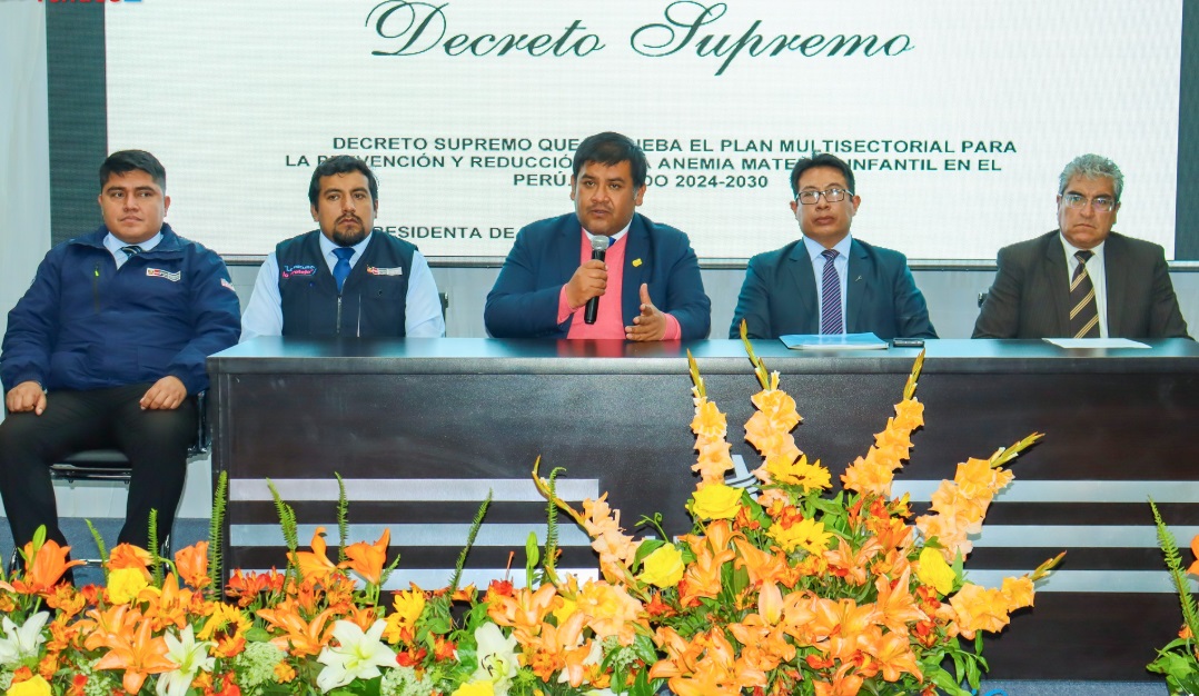 La MPP se suma al plan multisectorial 2024-2030 para combatir la anemia materno-infantil