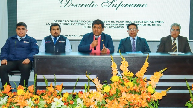 La MPP se suma al plan multisectorial 2024-2030 para combatir la anemia materno-infantil