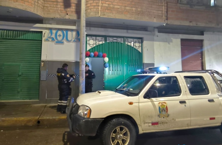 Sancionan a discoteca "Aqua" con 10 uit por encontrase en pleno funcionamiento sin autorizaciones municipales