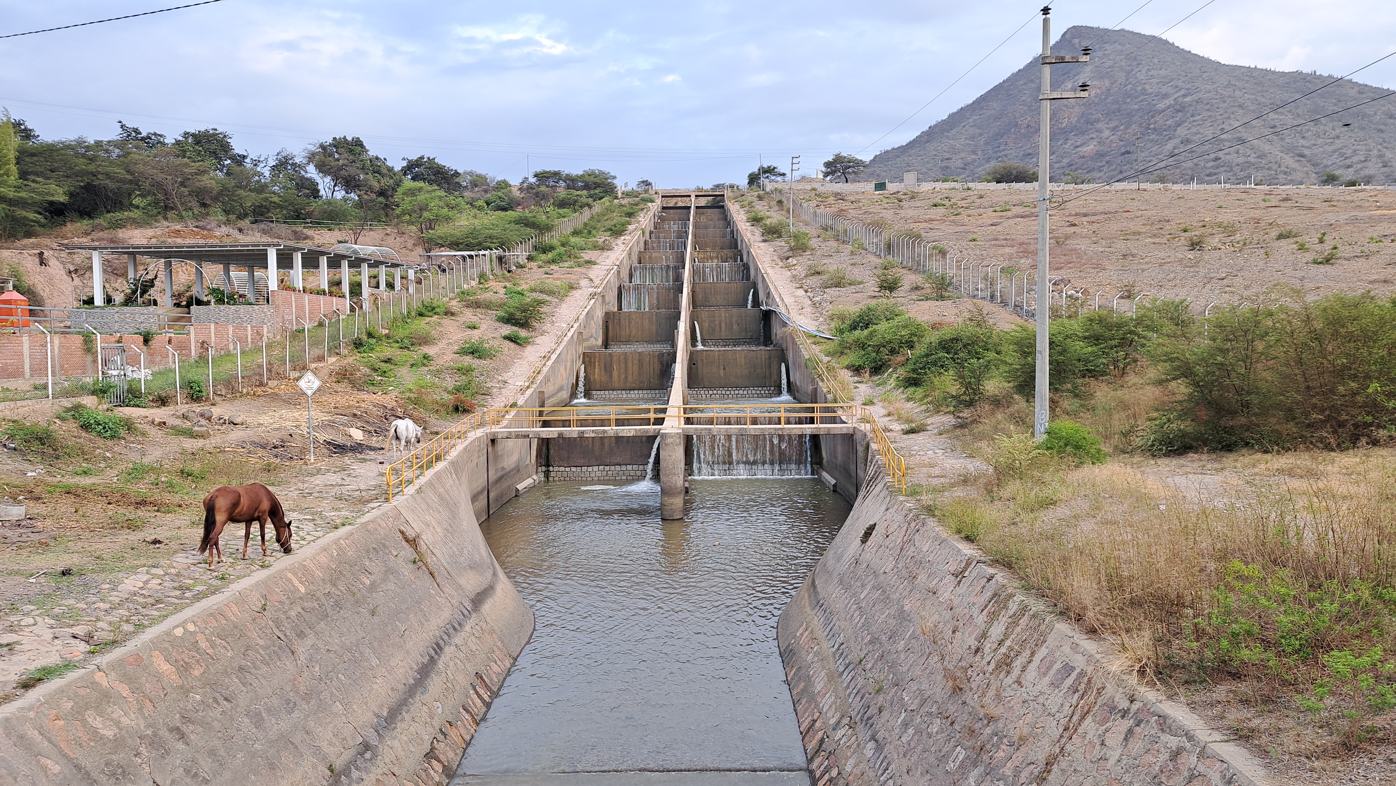 El promedio de aporte del río sigue siendo de 2 m3/s”