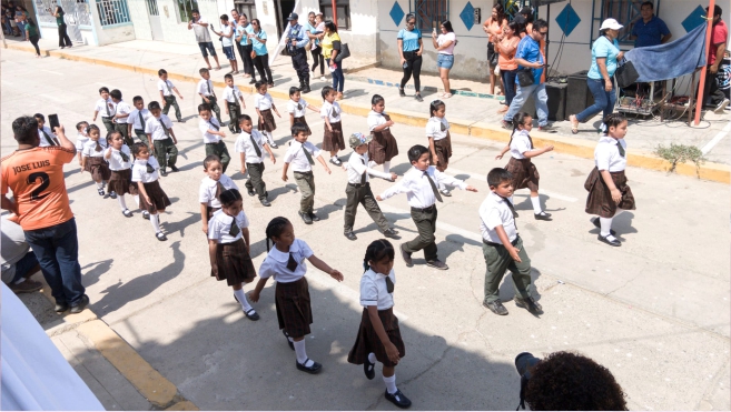 Foto Ceremonia por el 16 aniversario de la IEP Nuestra Sra. del Consuelo