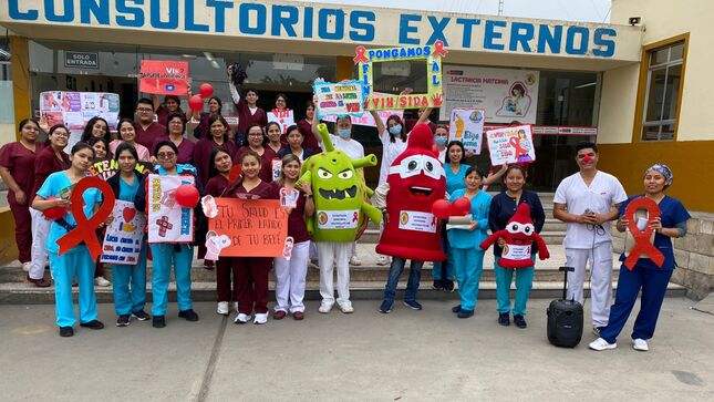 campaña de Salud por el Día Mundial de la Lucha contra el VIH-SIDA