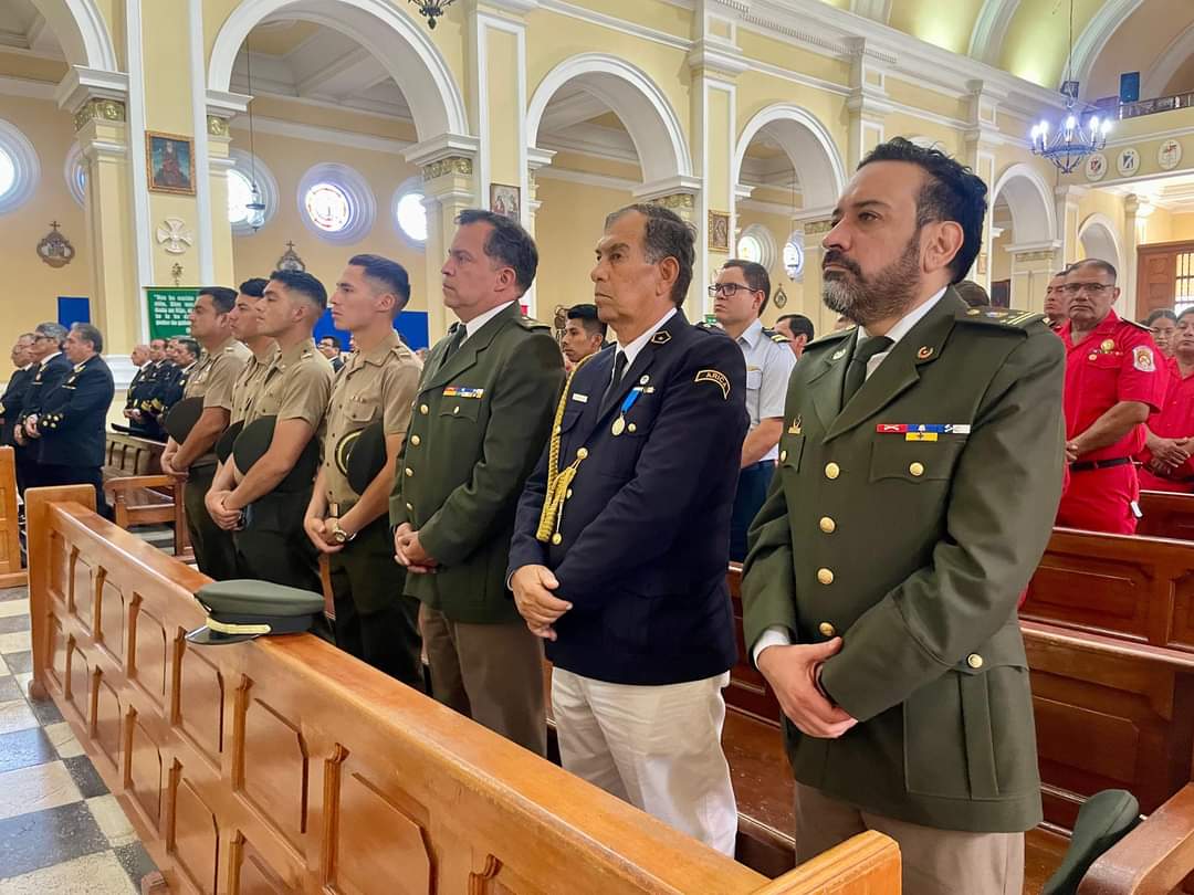 Misa en conmemoración del 164 aniversario del Cuerpo de Bomberos del Perú