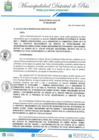Vista preliminar de documento RESOLUCIÓN DE ALCALDÍA QUE RESUELVE APROBAR LAS BASES DEL PROCESMIENTO DE SELECCIÓN PARA LA ADQUISICIÓN DE COMBUSTIBLE PARA EL MEJORAMIENTO DEL SERVICIO DE TRANSITABILIDAD EN EL ANEXO DE QUICHIBAMBA