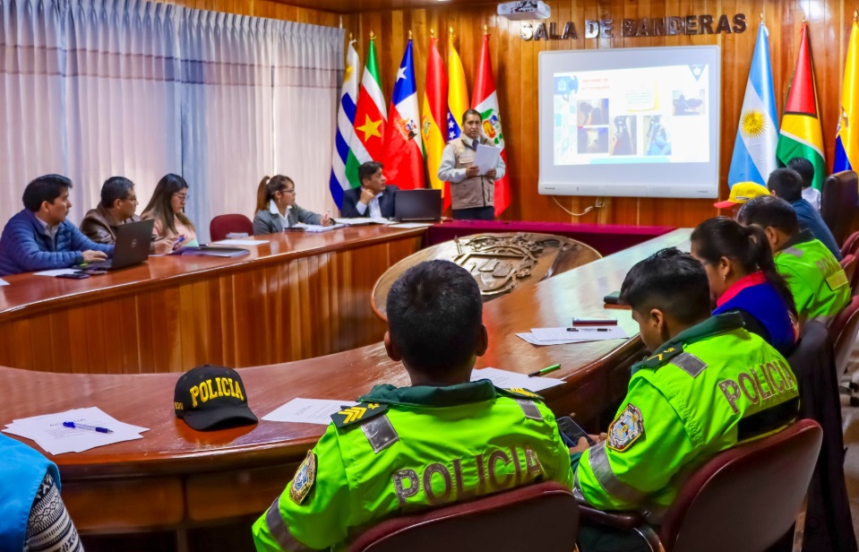 COPROSEC refuerza estrategias para la seguridad ciudadana en la provincia de Puno