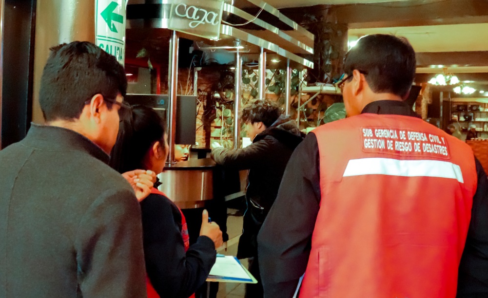 La Municipalidad de Puno intensifica la verificación de medidas de seguridad en los establecimientos de la ciudad