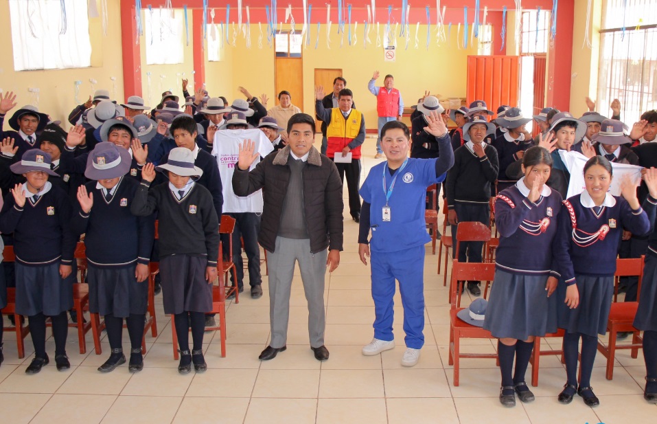 Instancia Provincial realiza curso taller de protección del acoso escolar y bullying dirigido a integrantes de la IES “San Francisco”