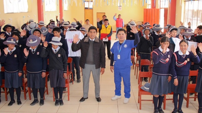 Instancia Provincial realiza curso taller de protección del acoso escolar y bullying dirigido a integrantes de la IES “San Francisco” 