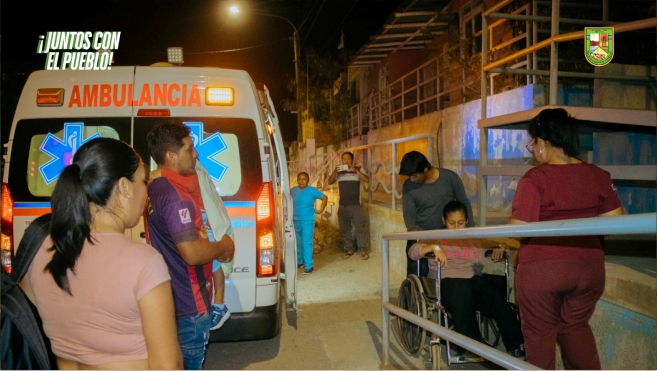 Foto Muchas familias se benefician con el tópico y ambulancia municipal