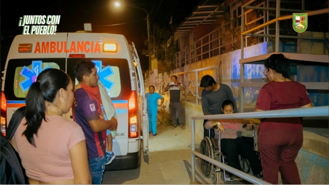 Foto Muchas familias se benefician con el tópico y ambulancia municipal